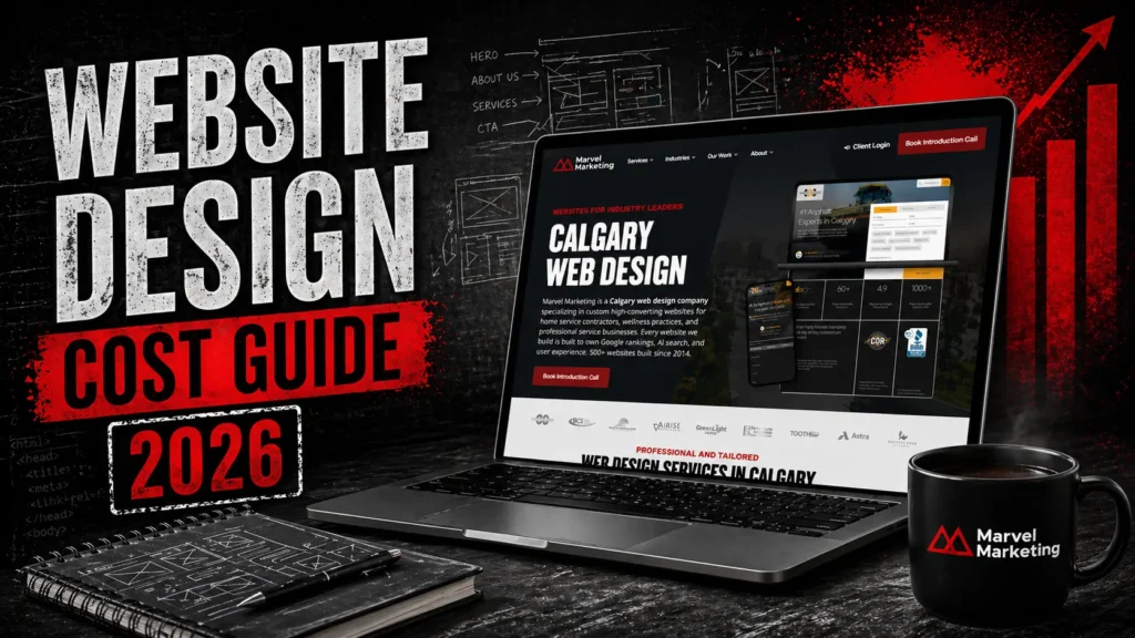 Website design cost guide for Alberta and Canada businesses